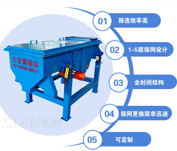 玉米篩選機(jī)特點(diǎn)：篩選效率高，1-5層篩網(wǎng)設(shè)計(jì)，全封閉結(jié)構(gòu)等。